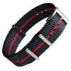 Twill Blue Red Nato Strap