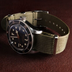 Ribbed Green Nato Strap - Image 4